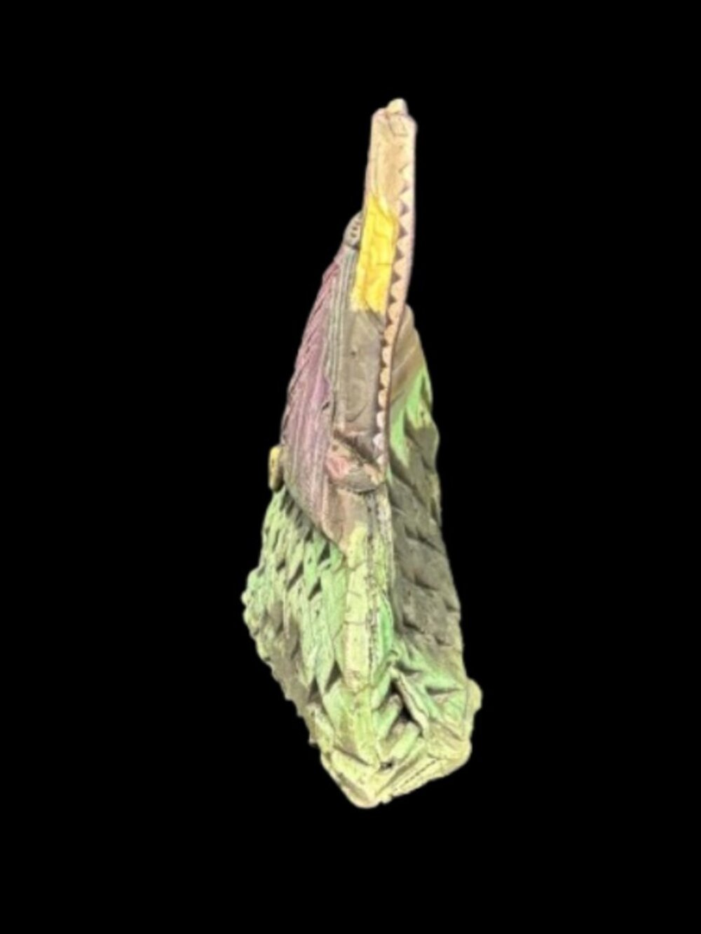 Rare Vintage Mississippi Mudworks Whimsical Art Pottery Purse Susan Warner - Picture 7 of 9